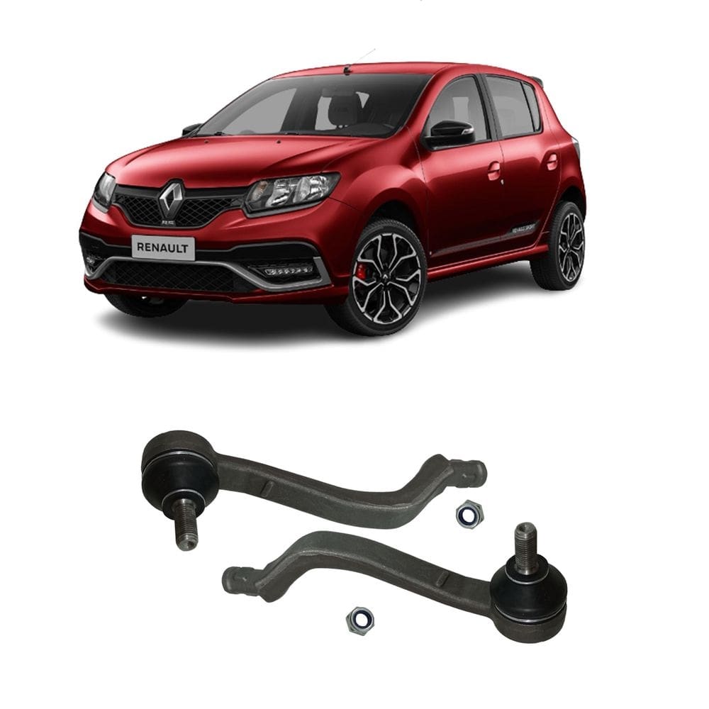2 ponteira terminal direção renault sandero 2023