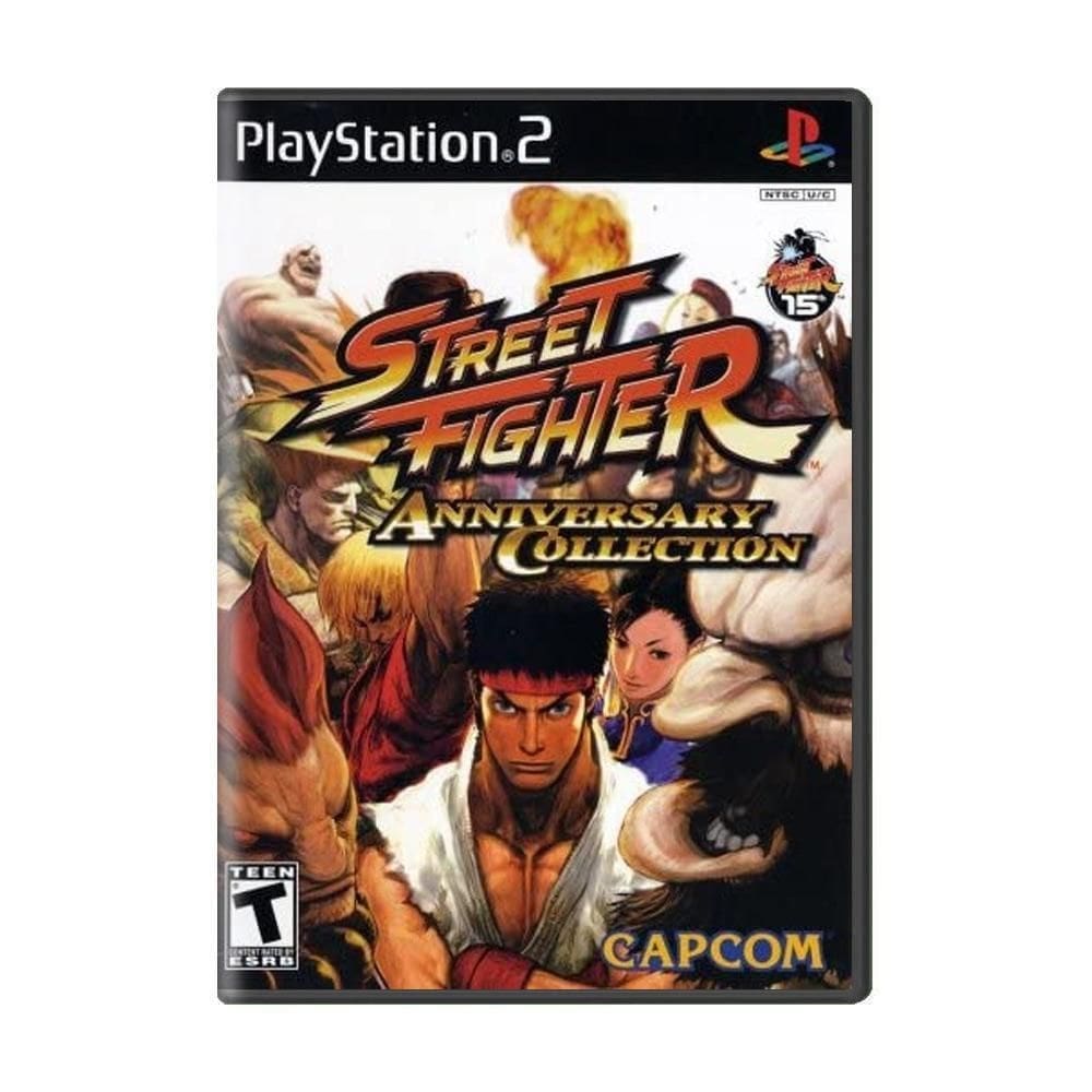 Street fighter anniversary collection ps2