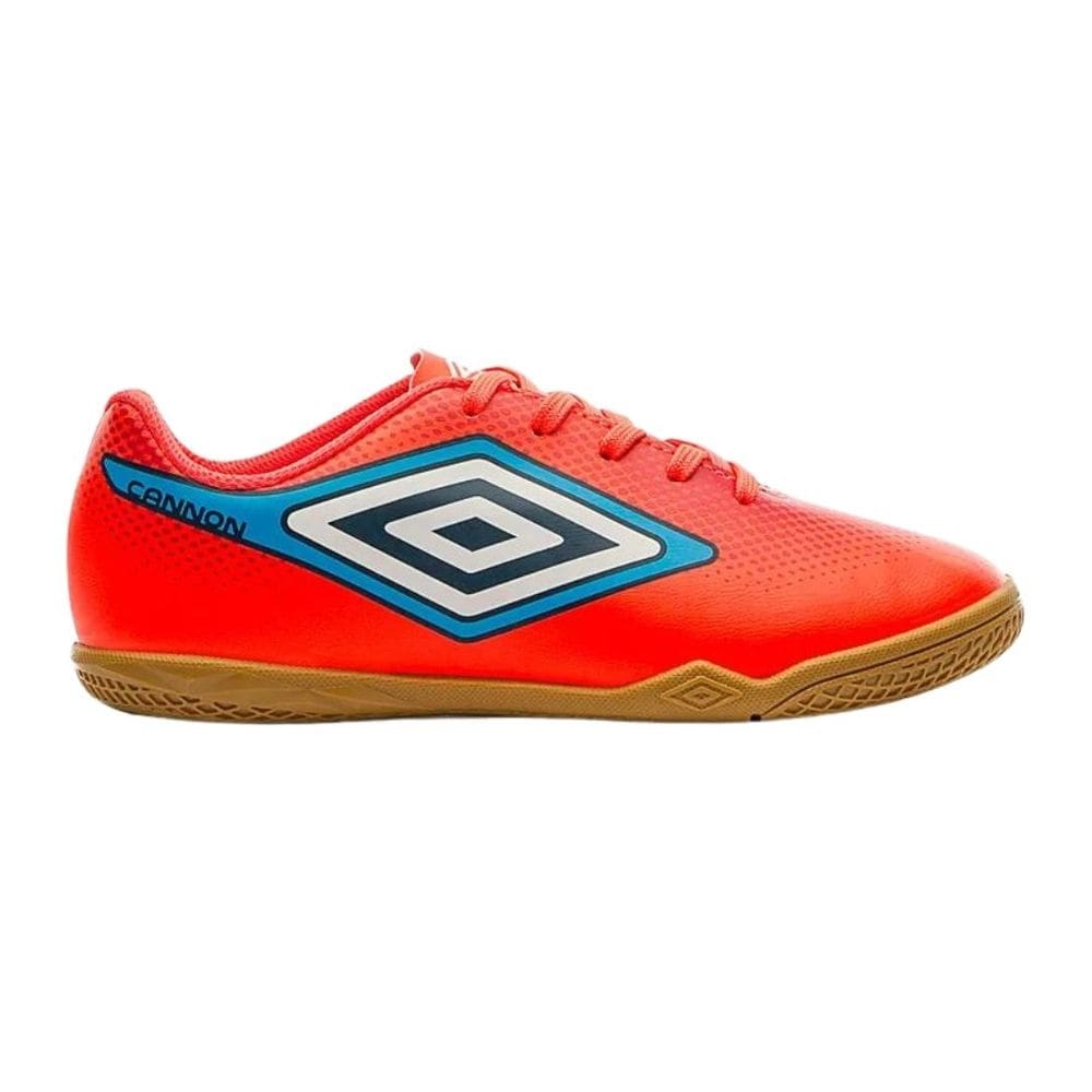Chuteira Futsal Cannon Jr Umbro Coral