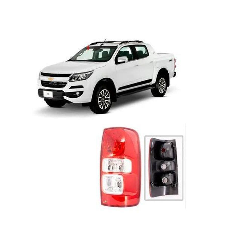Lanterna s10 traseira 2018 lado direito passageiro s/led