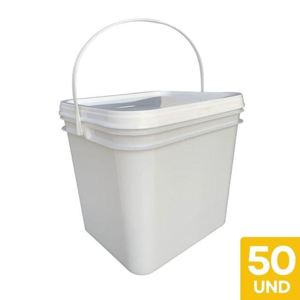 Balde 3.6 litros p colocar no freezer - 50 pçs