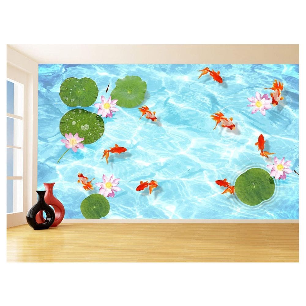 Papel Para Piso De Porcelanato Liquido Água 3,5M Flr12