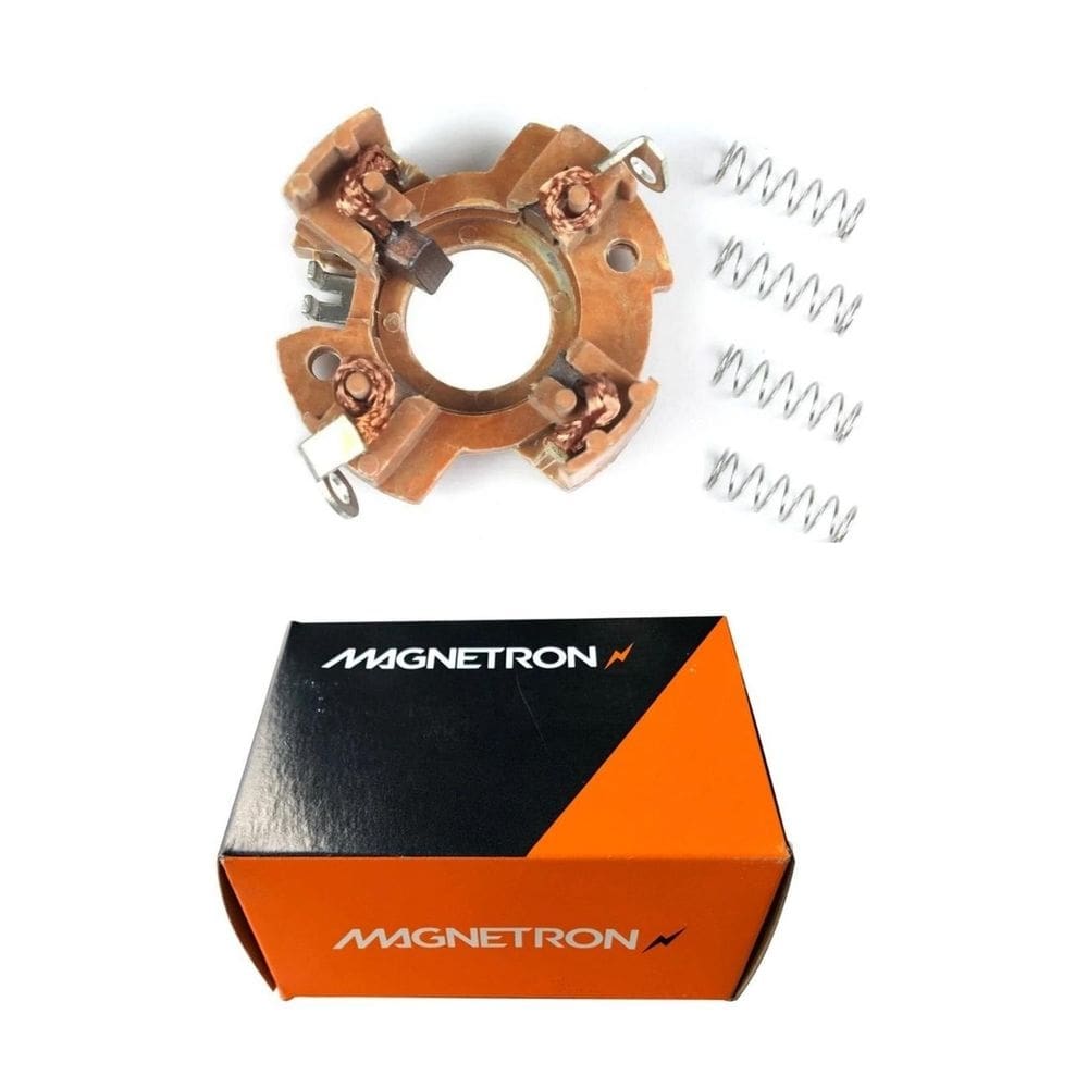 Suporte e escovas motor partida suzuki burgman i magnetron