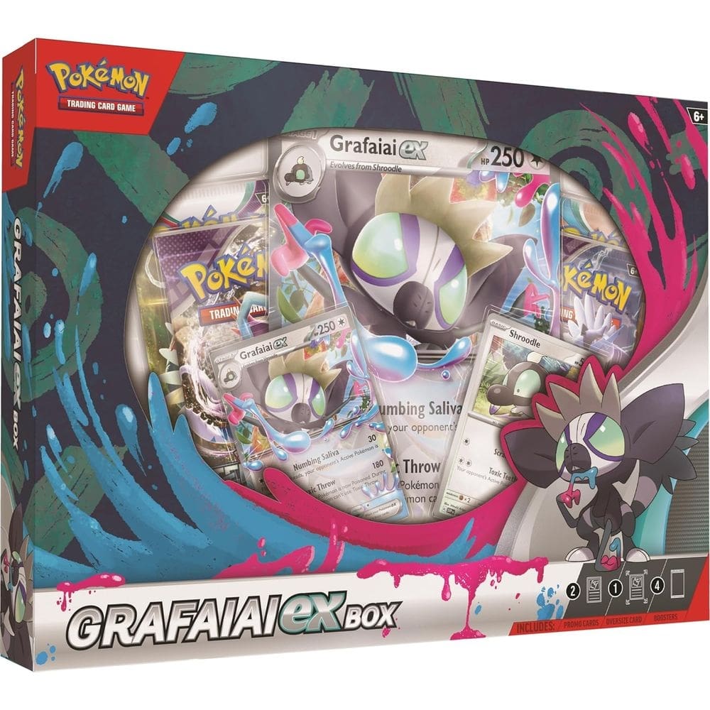 Jogo de Cartas - Pokemon Box Grafaiai ex COPAG DA AMAZONIA