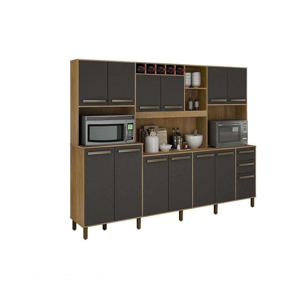 Armario Agata 13 Portas 2 Gavetas 5 Nichos Valdemoveis