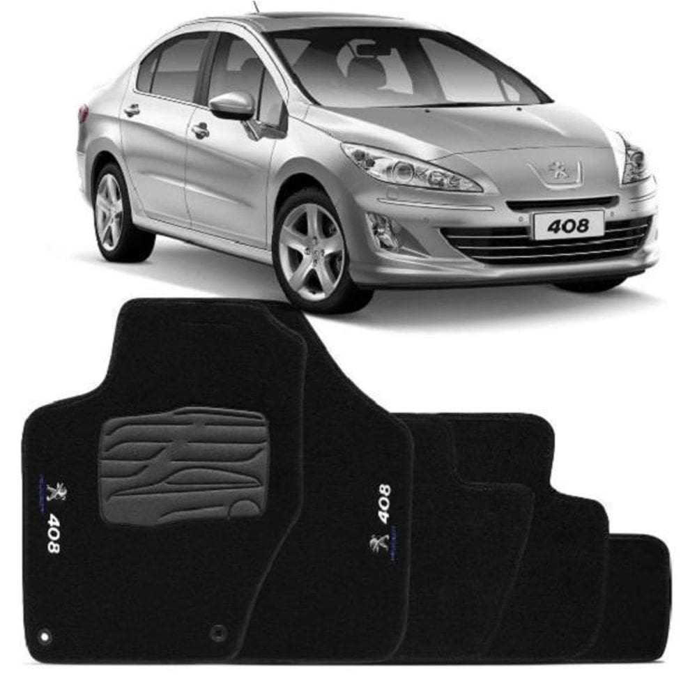 Tapete automotivo carpete forração peugeot408