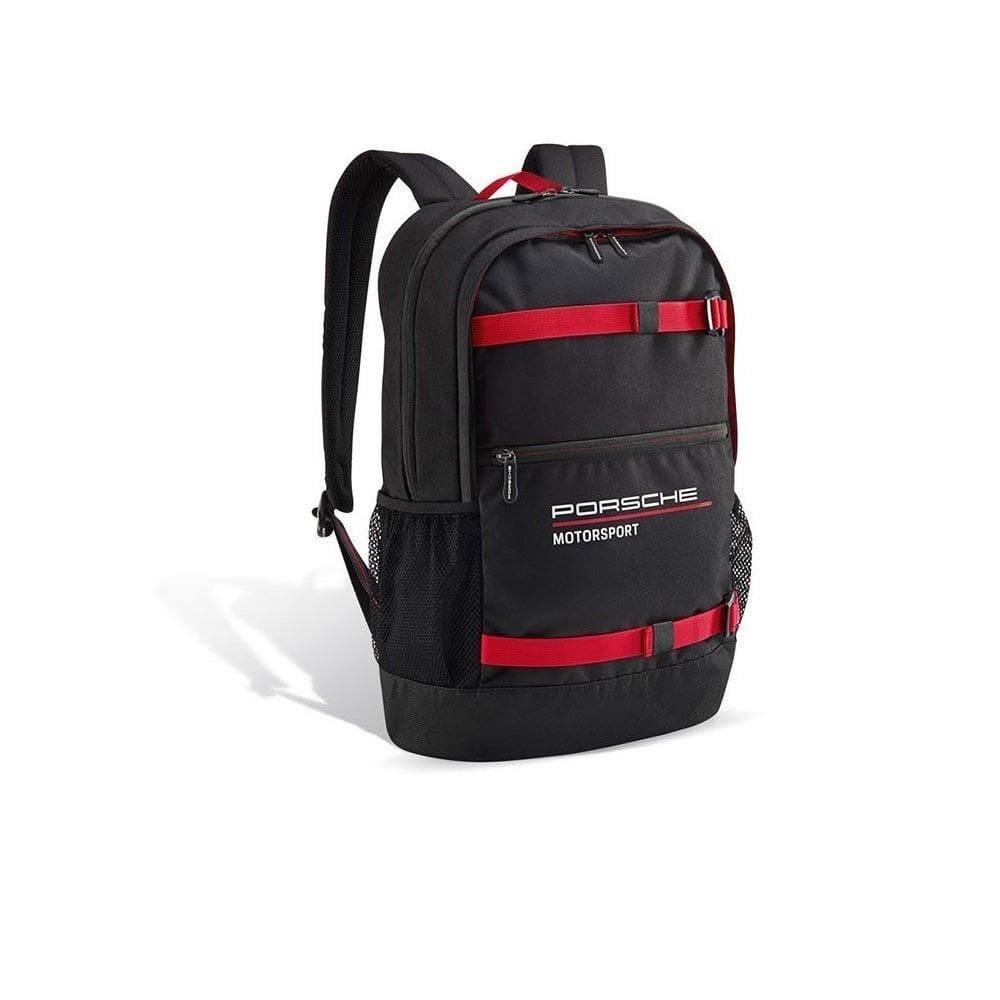 Mochila Porsche Motorsport 3 Collection Preta e Vermelha