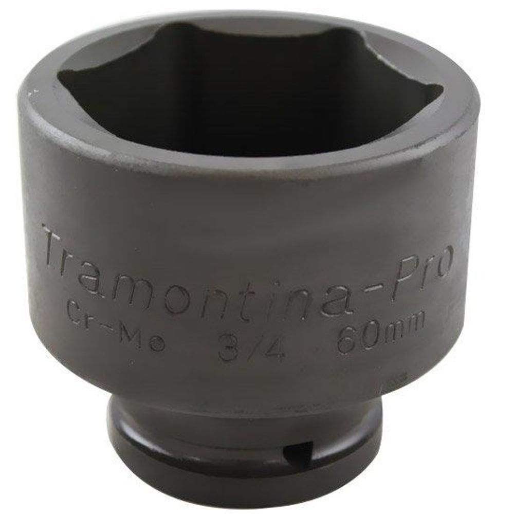 Soquete Sextavado de Impacto de 60mm com Encaixe de 3/4 Pol.
