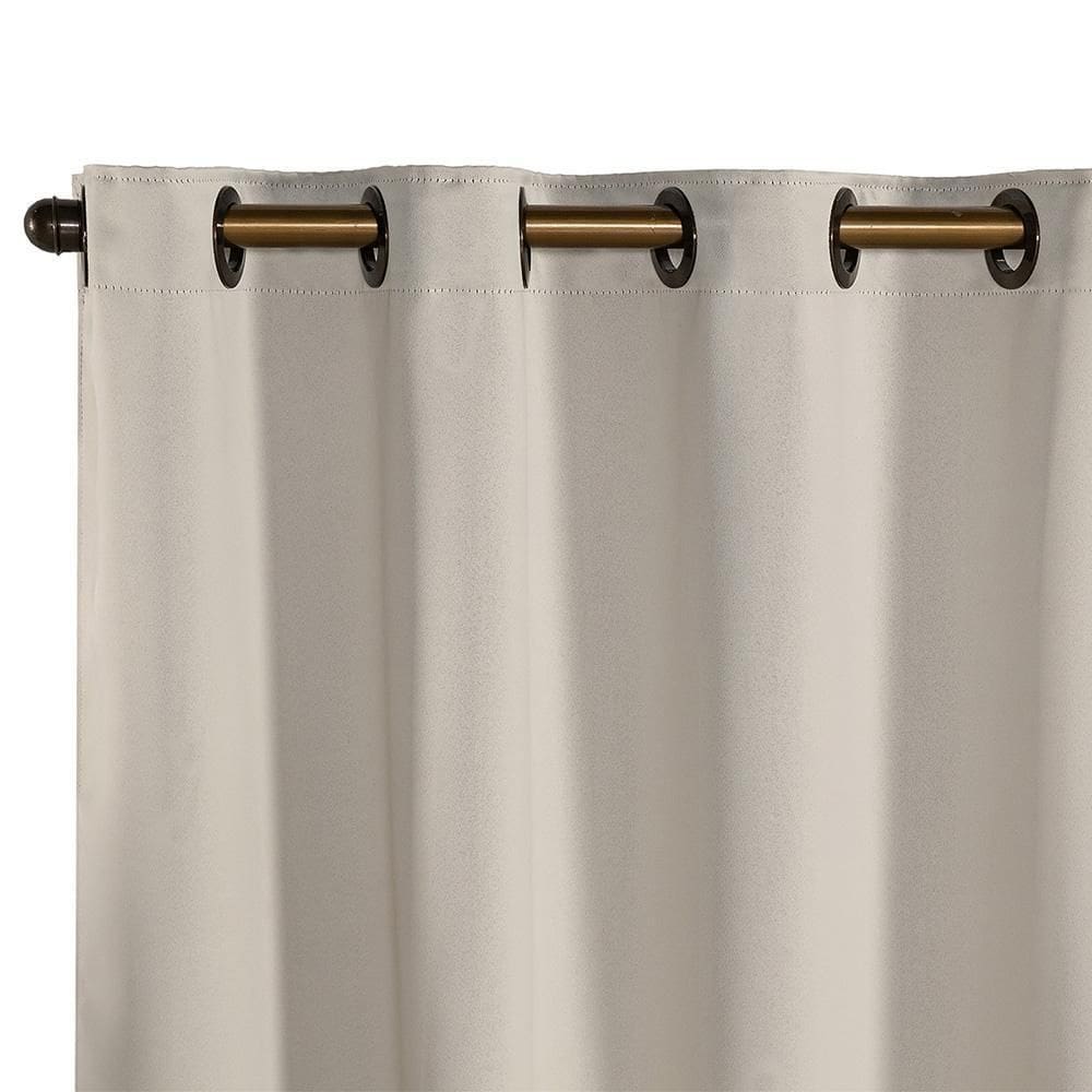 Cortina Blackout Prime 2,00X1,30 Corta Luz Sala Quarto Bege