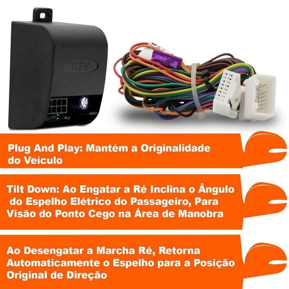 Modulo de vidro eletrico tury - pro 4.20 long e - accord