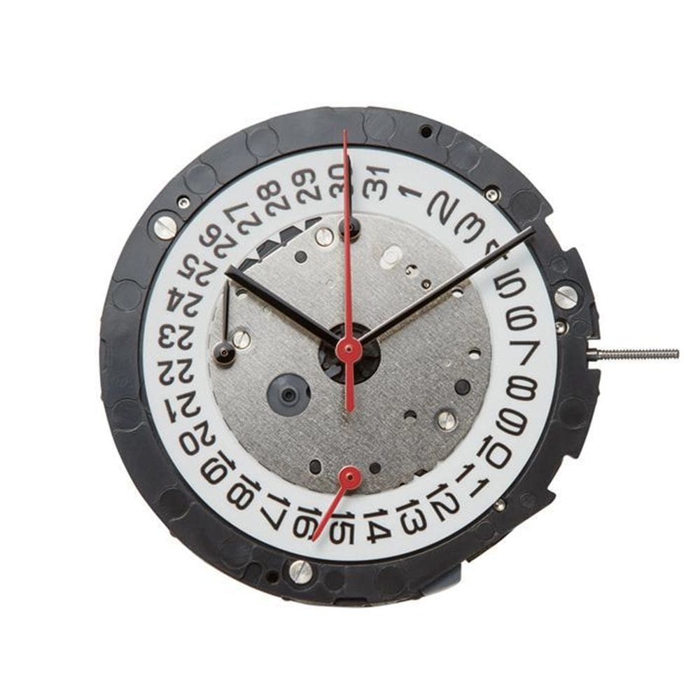 Máquina para relógio de pulso miyota 6s10 calendário 3 crono