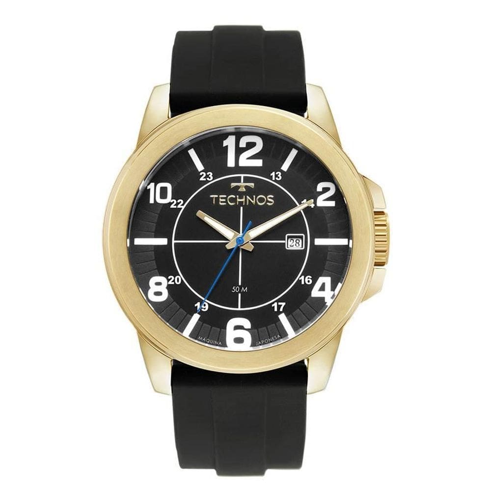 Relógio Technos Masculino Ref: 2115Nai/2P Esportivo Dourado