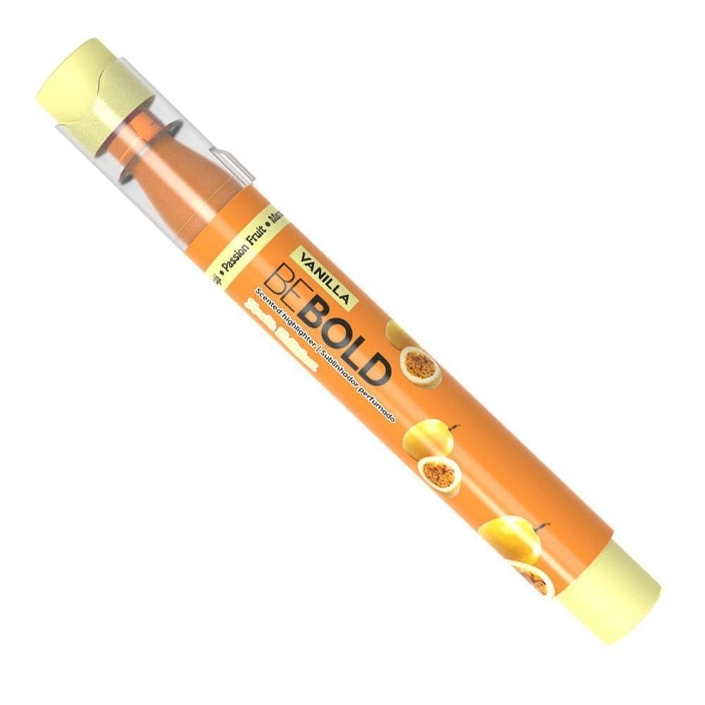 Marca Texto Perfumado Fruit Be Bold Vanilla Maracujá Newpen