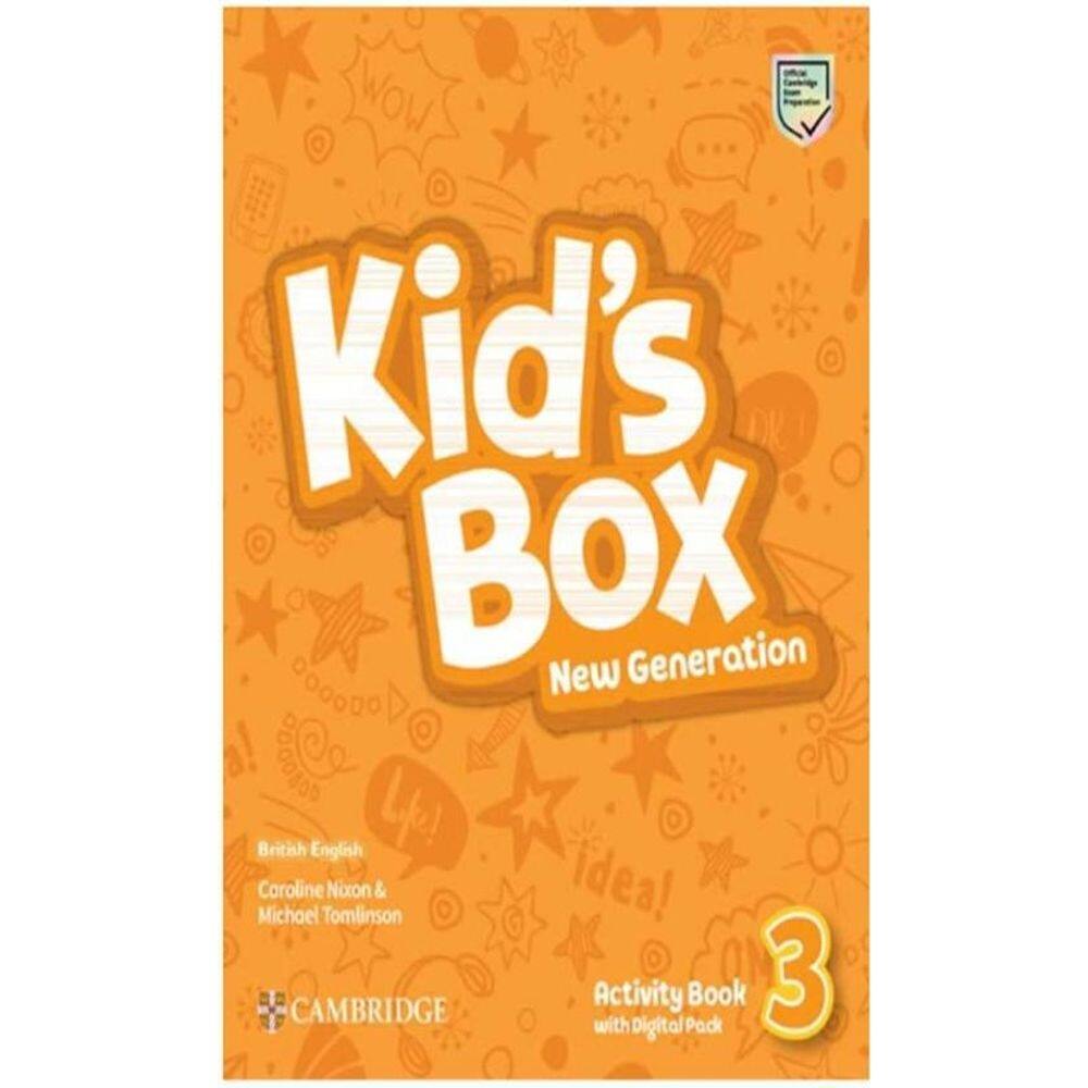 Kids Box New Generation Level 3 Activity Book With Digital