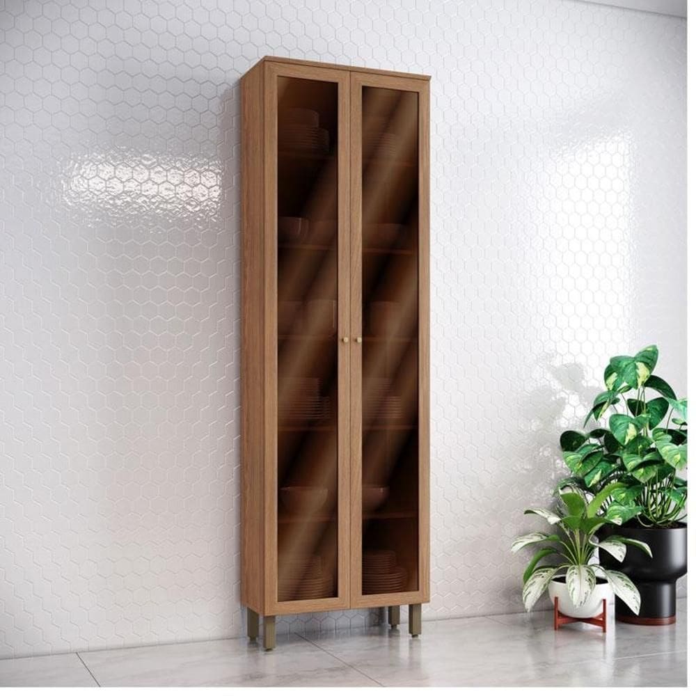 Cristaleira 2 Portas Ambiente Requinte Nature – Henn