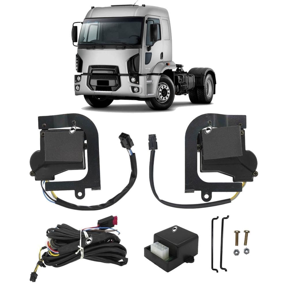 Kit Trava Elétrica Tragial Ford Cargo 24V 2 Portas