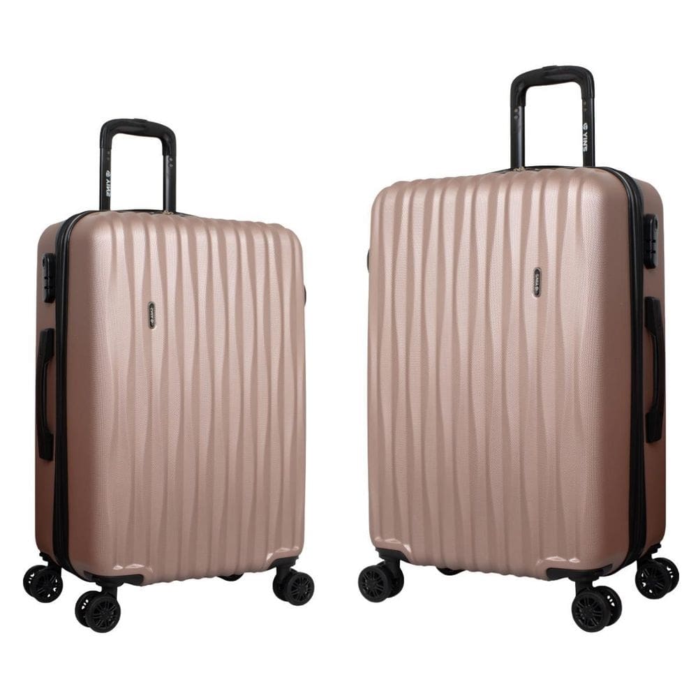 Kit 2 Malas Bordo 10Kg E Média 23Kg 360 Ys21057 Yins Rose