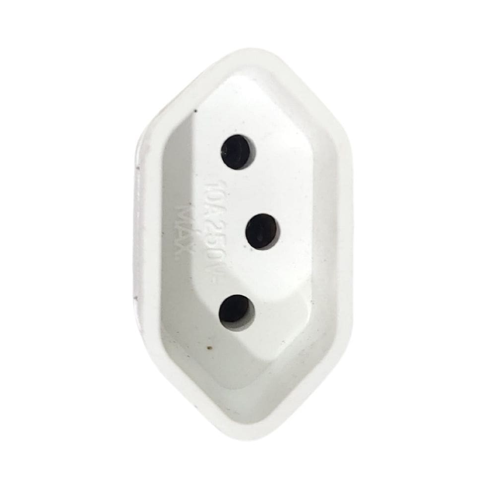 Pino Ac Tomada Femea Extensao Filtro De Linha 10A Sb 154015N