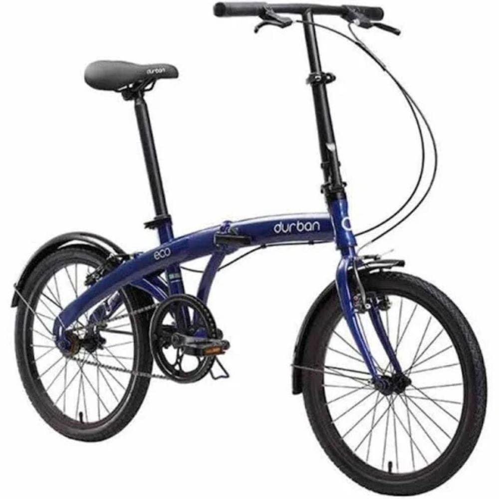 Bicicleta Dobrável Durban Eco Azul