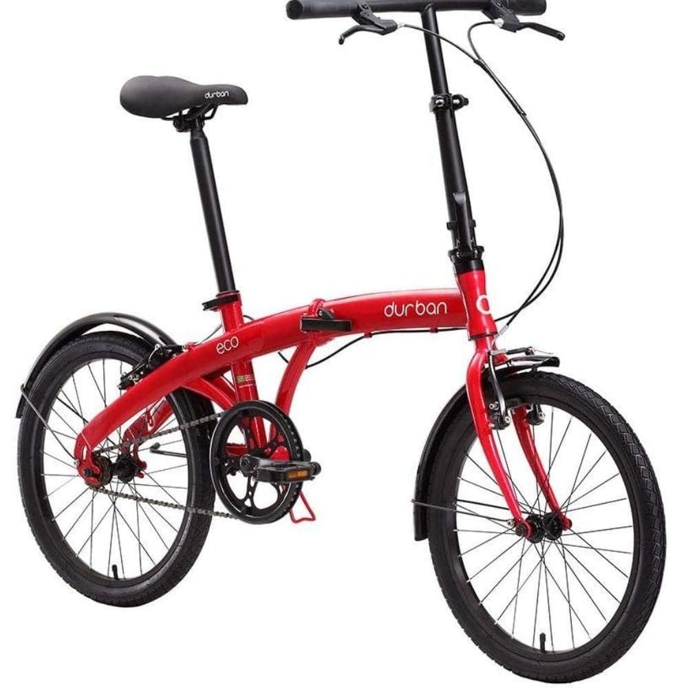 Bicicleta Dobrável Durban Eco Vermelha