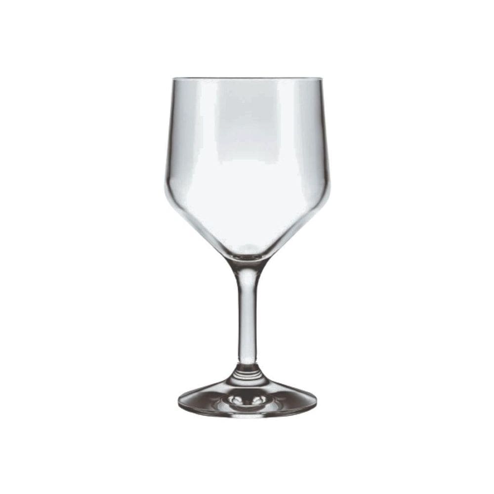 Taça Vinho Tinto Branco De Vidro Média Buffet 300Ml 02Uni