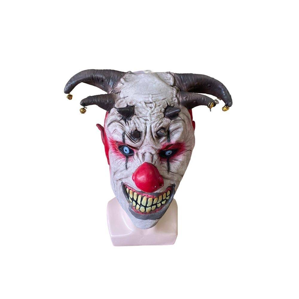 Mascara de palhaço assustador de halloween cosplay