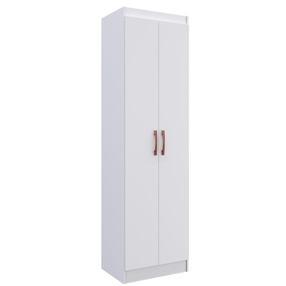 Sapateira Multiuso 2 Portas 4 Prateleiras Branco Ibiza Off White Doripel