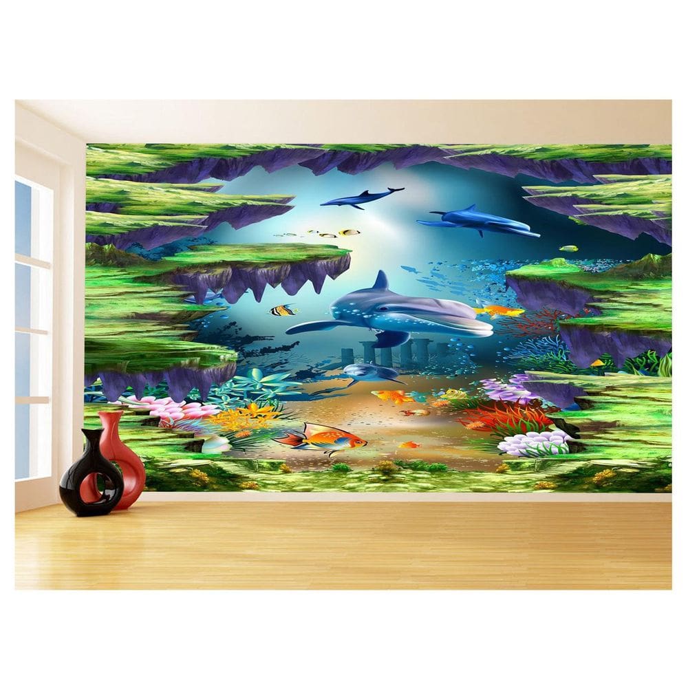 Papel Para Piso De Porcelanato Liquido Água 3,5M Flr26