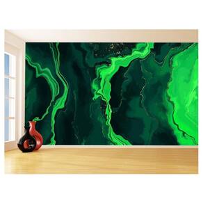 Papel De Parede 3D Estilo Marmore Tintas Cores 3,5M Mbr119