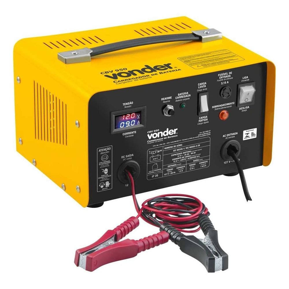 Carregador Bateria Cbv 950 127V Vonder