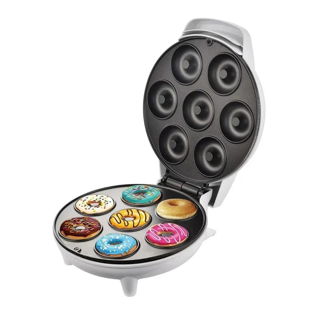 Máquina De Donuts Rosquinhas Placa Dupla Antiaderente 110V.