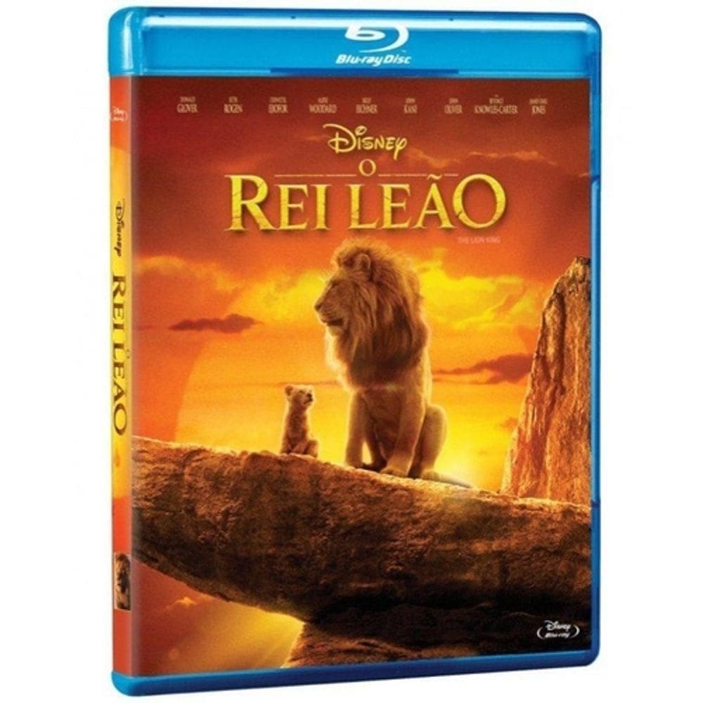 Blu-Ray O Rei Leão 2019 O Filme