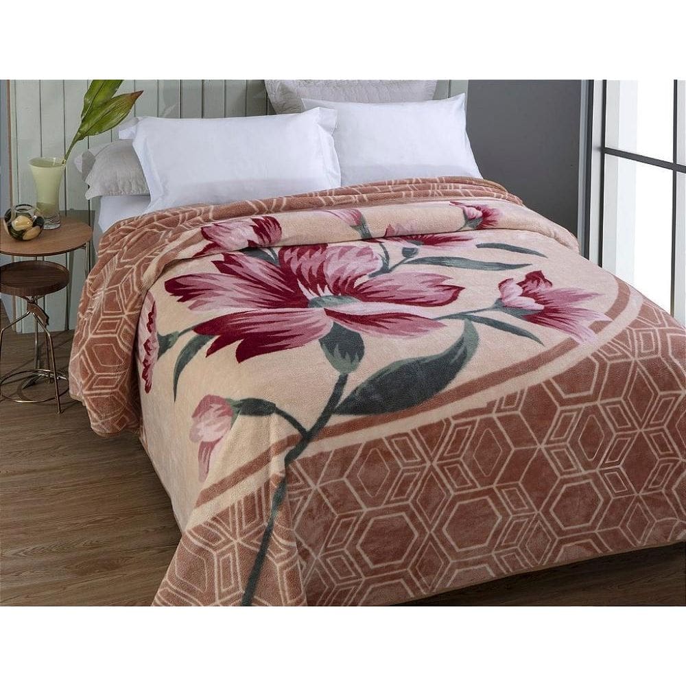 Cobertor King Kyor Plus Monaco Bege Jolitex Ternille