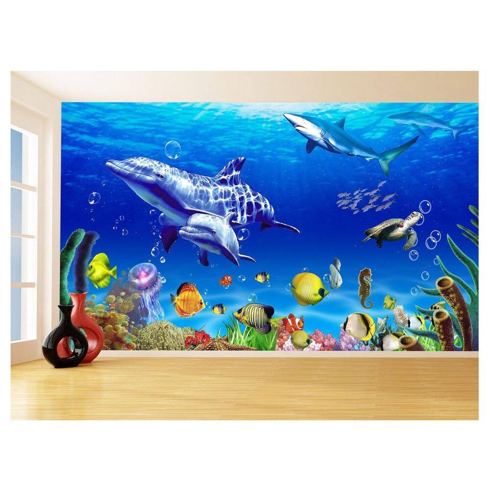 Papel Para Piso De Porcelanato Liquido Água 3,5M Flr21