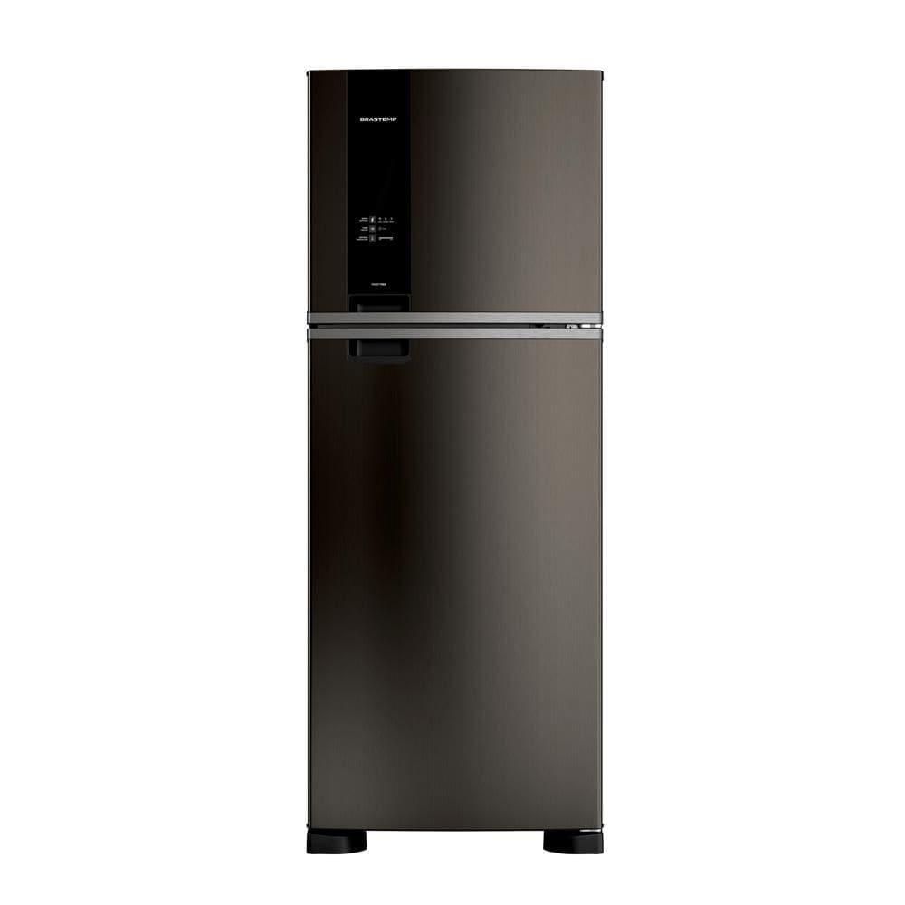 Geladeira Duplex Frost Free 461 litros A+++ cor Black Inox com tecnologia Turbo Control e Fresh Box - BRM56FE