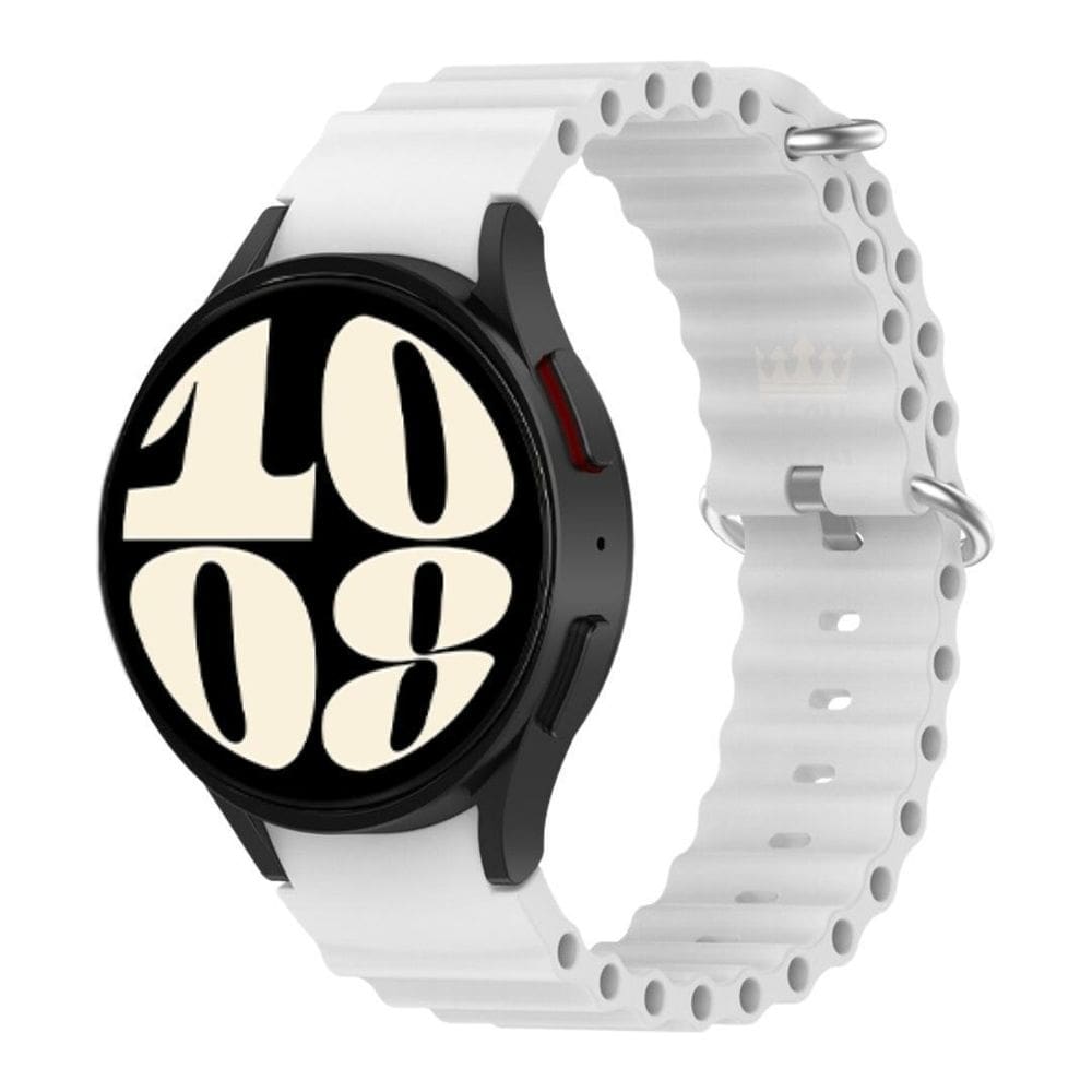 Pulseira Ondulada Com Encaixe Curvo Para Galaxy Watch6 40Mm