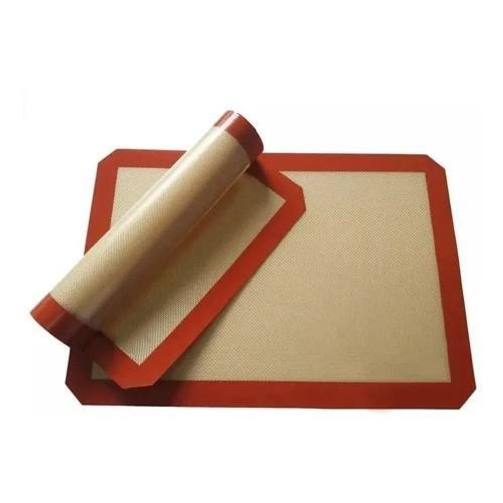 Tapete De Silicone Culinário 30X21 Com Fibra De Vidro