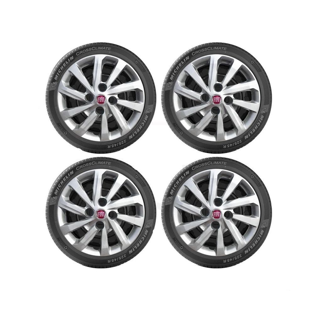 4X Calota Fiat Nova Strada 2021 Aro 14 167Ca