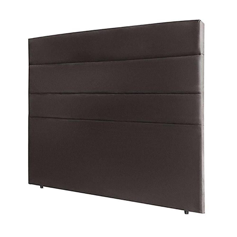 Cabeceira Casal Bia 140 cm Cinza Suede – IDF Decor