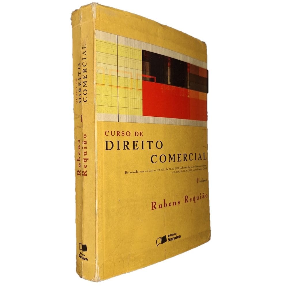 Curso de Direito Comercial, Rubens Requião, vol. 1, 2003