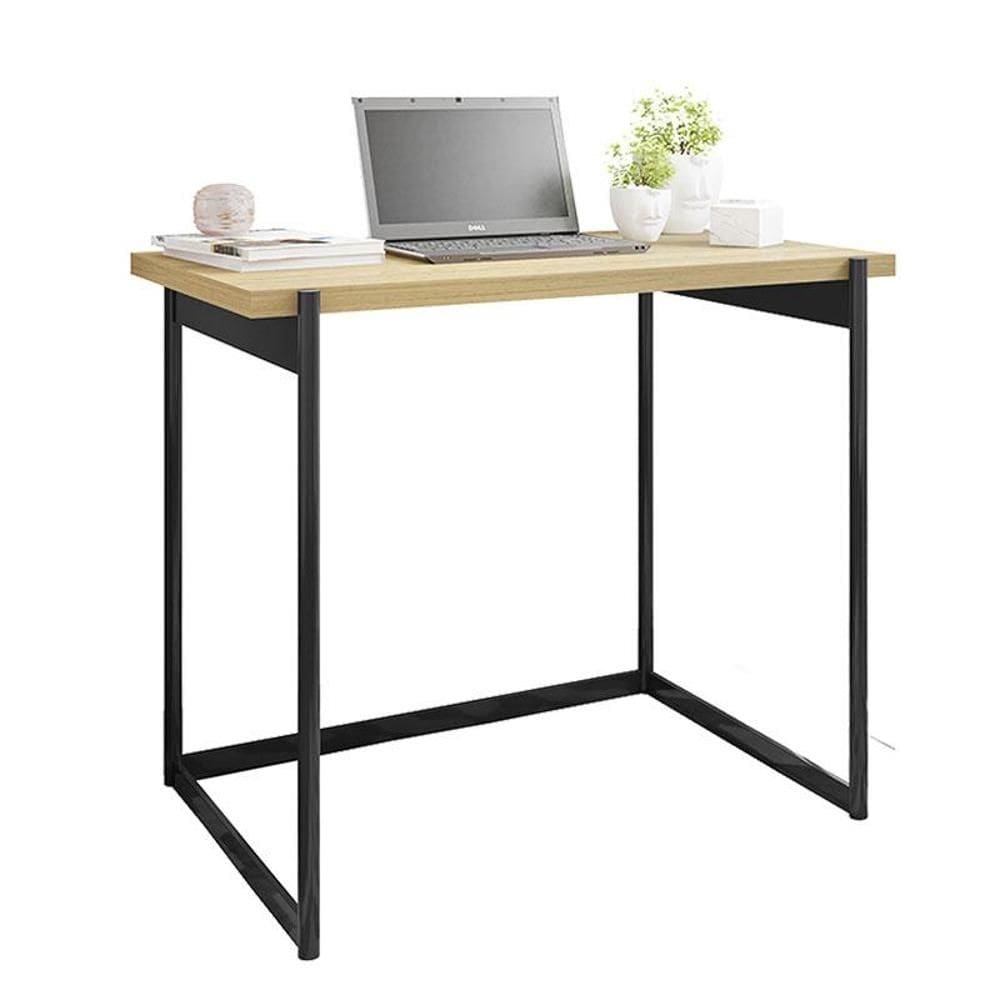 Mesa para Computador Frame 90 cm Freijó - HB Móveis