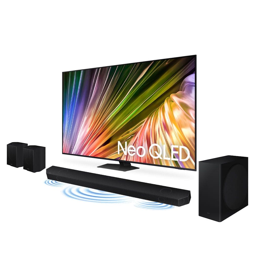 Combo Samsung AI Big TV 85\" Neo QLED 4K 85QN85D 2024 + Soundbar HW-Q930D