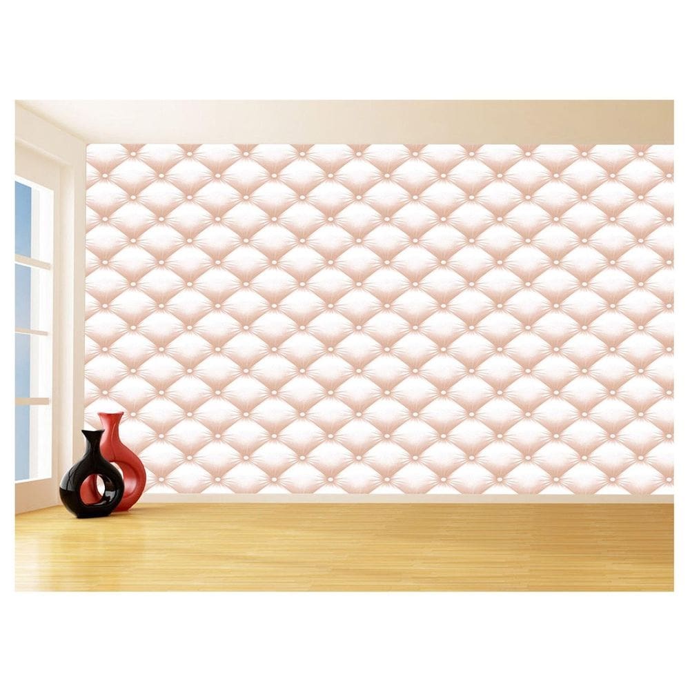 Papel De Parede 3D Estilo Tecido Capitonê Cores 3,5M Tcp71