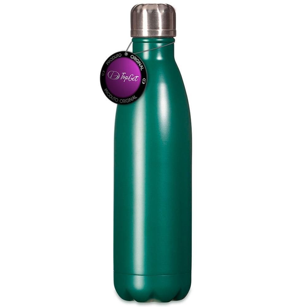 Garrafa Inox Classic Matte 750 Ml Topget - Verde Musgo