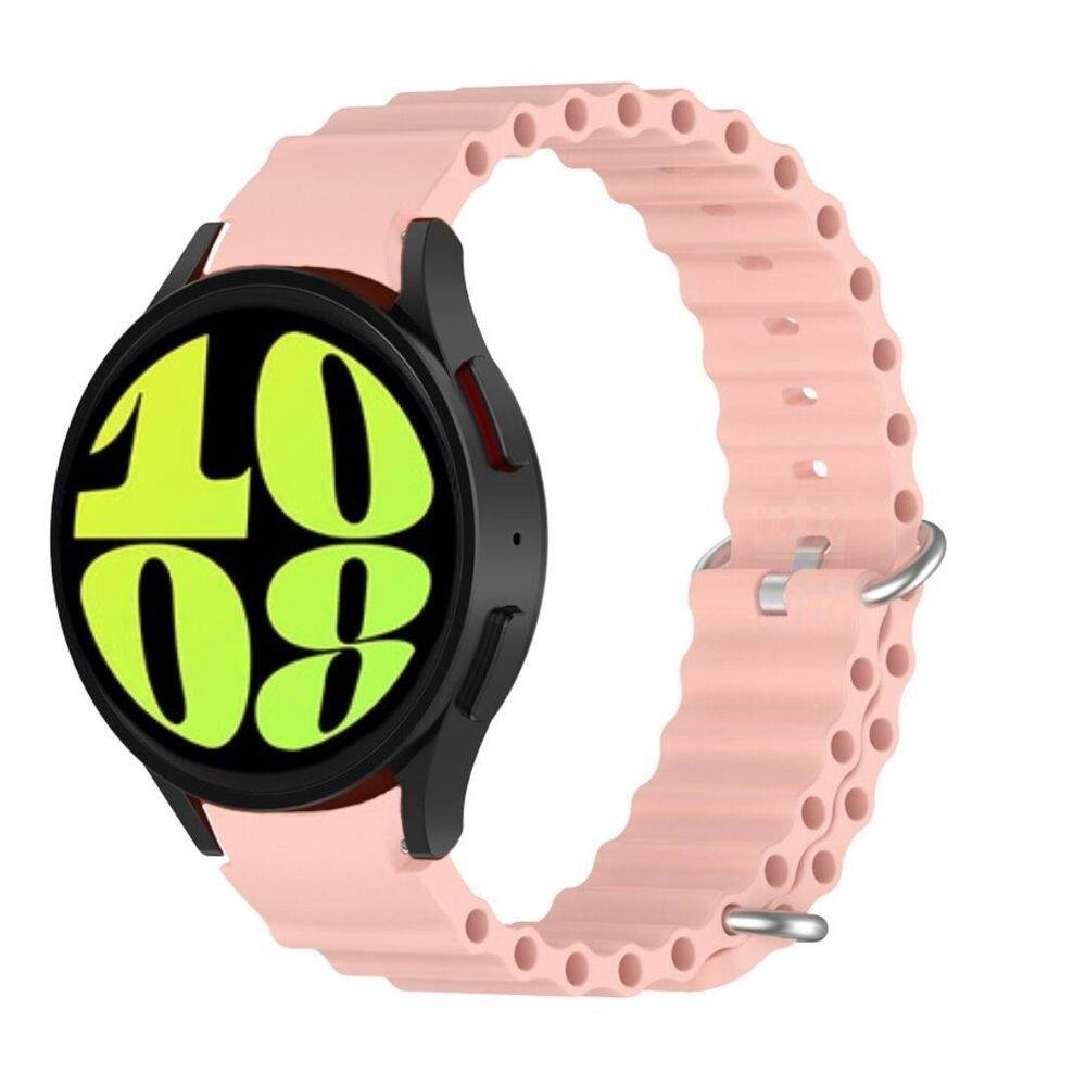 Pulseira De Silicone Ondulada Macia Para Watch6 44Mm