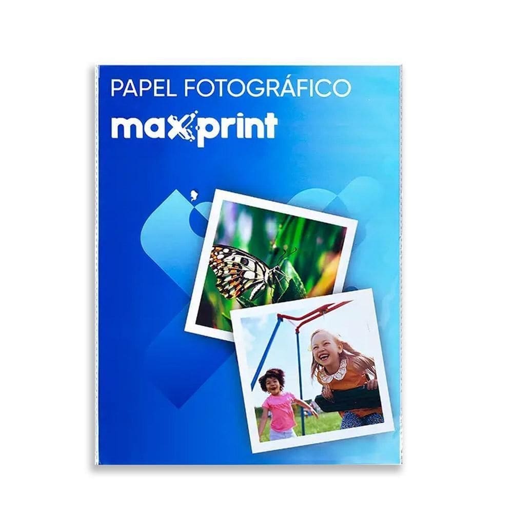 Papel Fotográfico Matte/Fosco A4 108Gsm 100 Folhas Maxprint