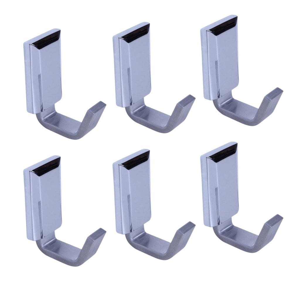 Kit com 06 Cabides Alumínio Classic - Cl3060 Ducon Metais Cromado