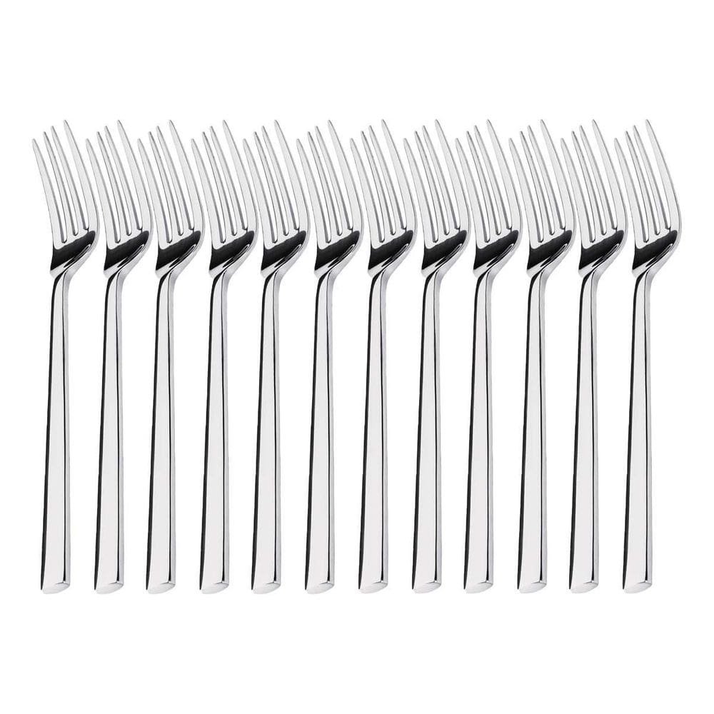 Kit 12 Garfos De Mesa Hercules Mykonos Aço Inox 4000-002