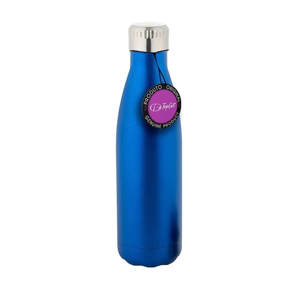 Garrafa Squeeze Térmica Aço Inox 540 Ml Beat Topget - Azul