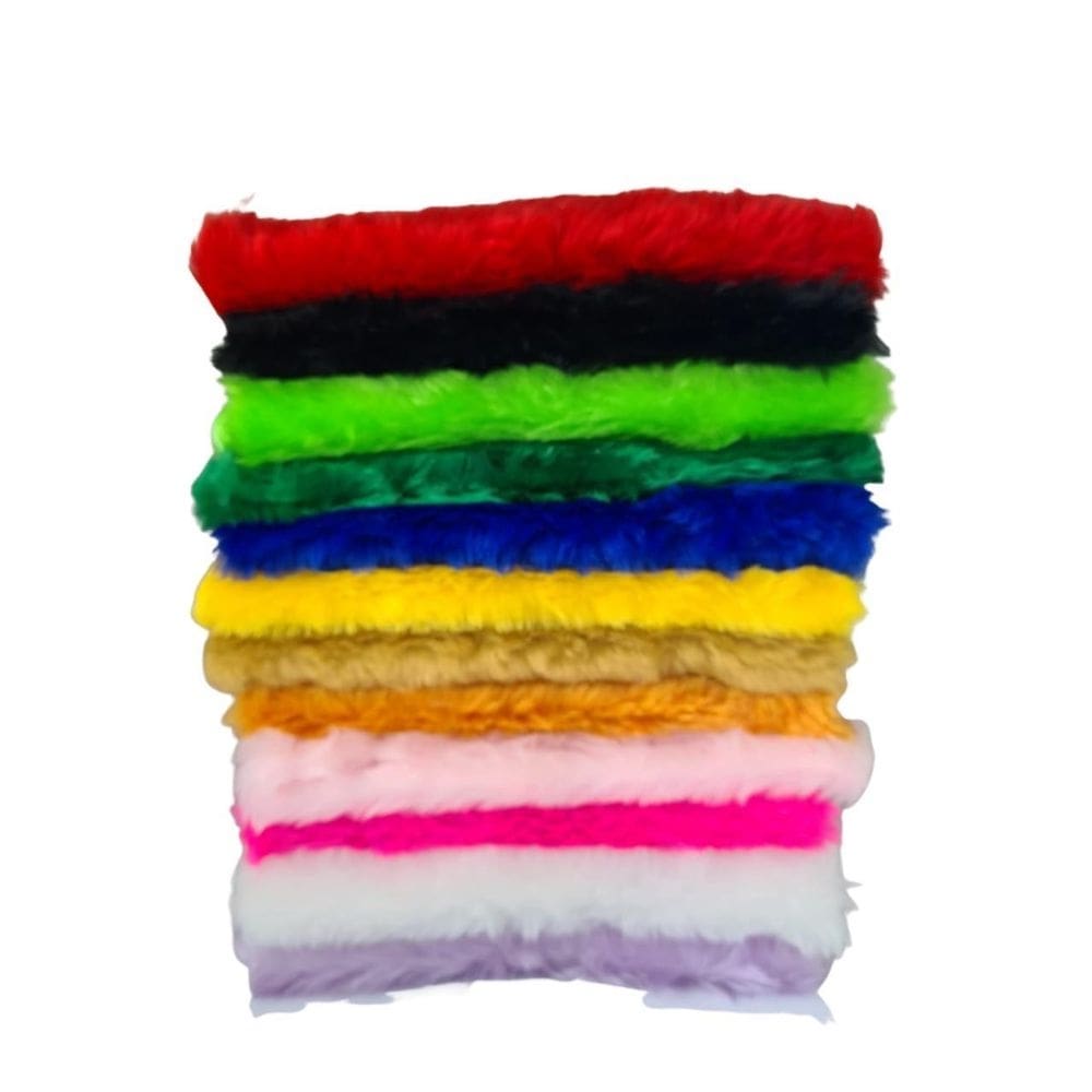 Tecido Pelucia Ursos Decoração Pantufas Kit 10Un De 30Cm